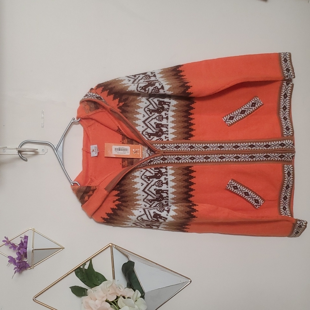 Alpaca Zipup Sweater